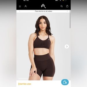 Once Active Micro Bralette XL cocoa